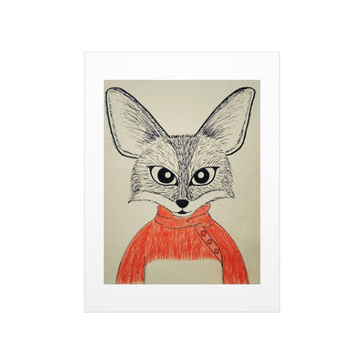 "Fox" Print by Shari Diwata
