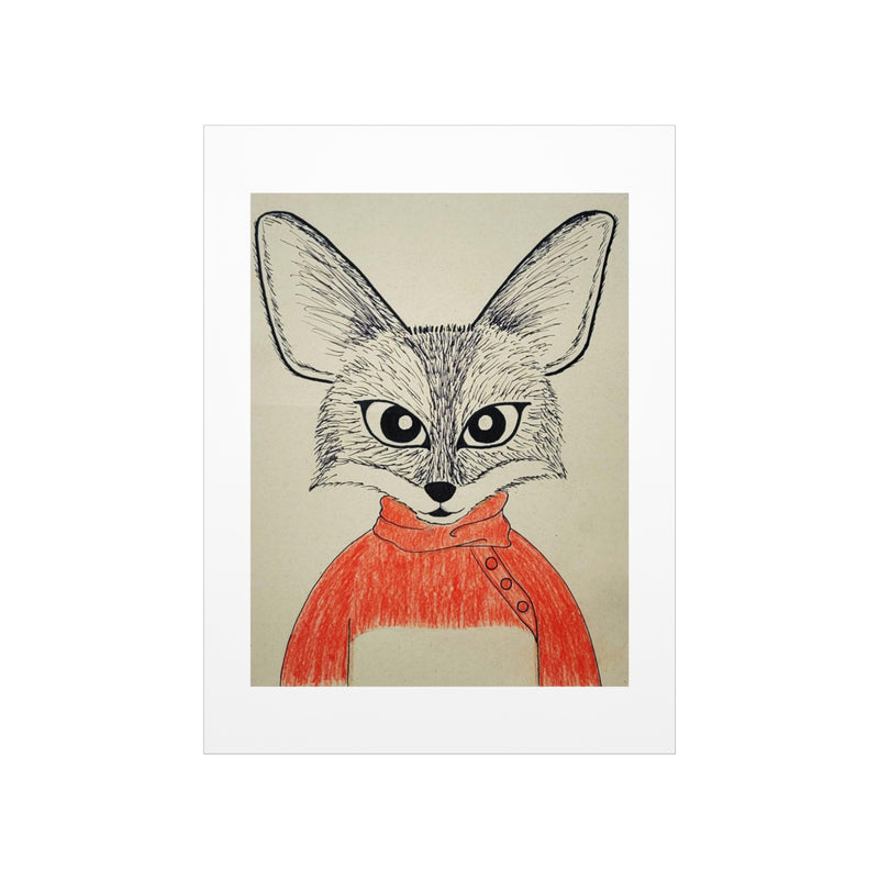 "Fox" Print by Sher