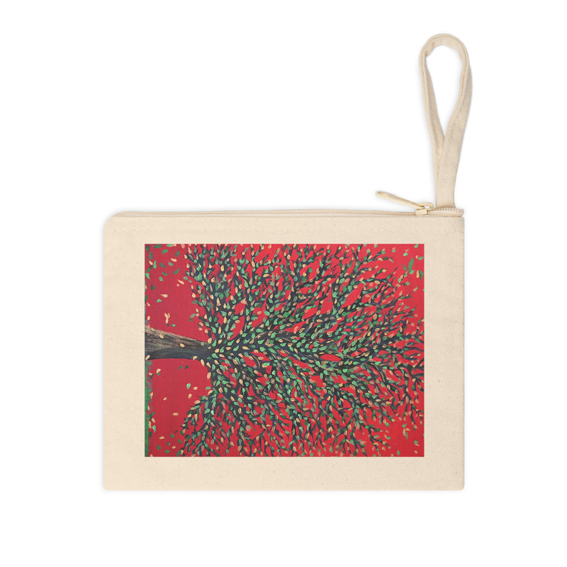 "Red October" Zipper Pouch by SavedByMary