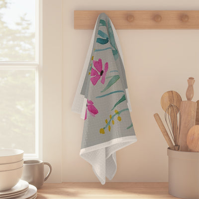"Flower" Tea Towel by Shari Diwata