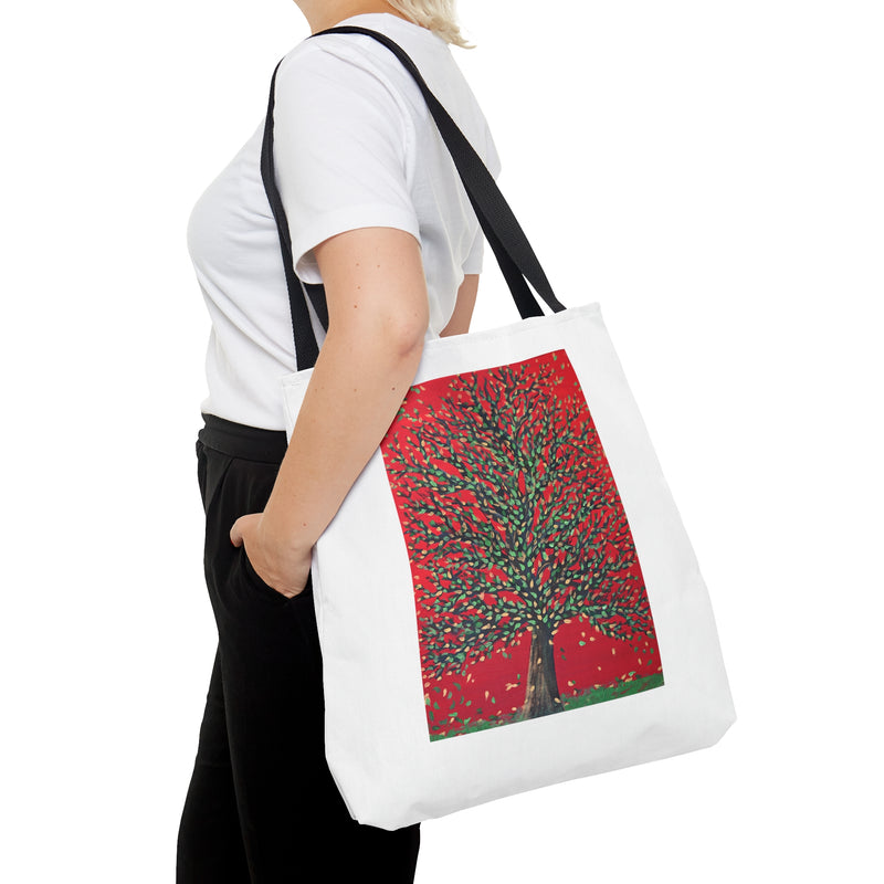 "Red October" Tote Bag by SavedByMary