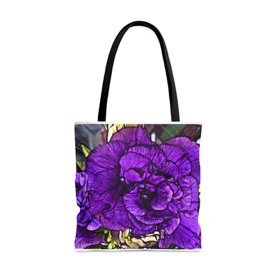 "Purple Explosion" Tote Bag by Dragonsong